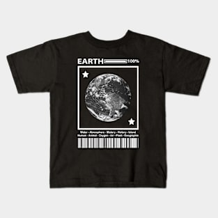 100% Earth Kids T-Shirt